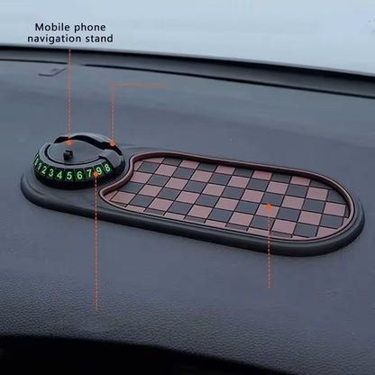 Soporte para Móvil 2 en 1 con Alfombrilla Antideslizante – Rotación 360°