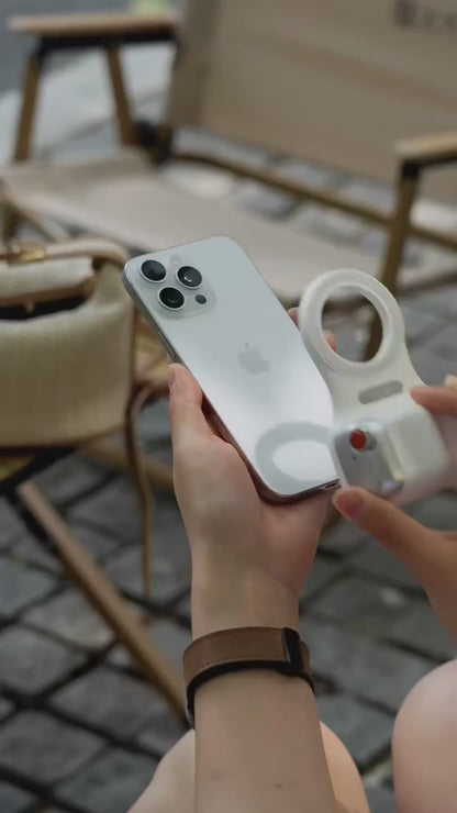 ELESIN Empuñadura Magnética para Cámara | Control Remoto | Soporte para Móvil